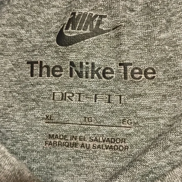 Youth XL grey nike boomers short sleeve t shirt - Picture 3 of 6